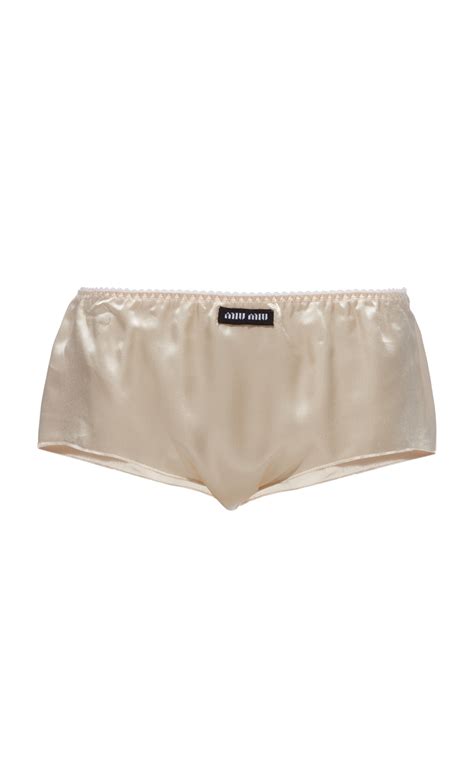 miu miu satin briefs dupe